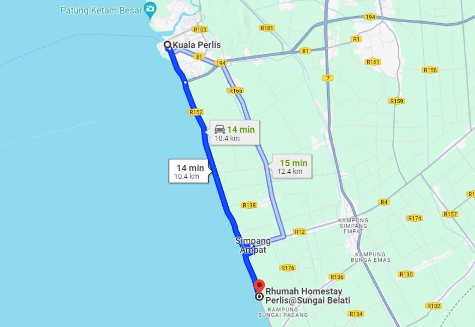 فيلا Rhumah Sungai Belati Simpang Empat  المظهر الخارجي الصورة